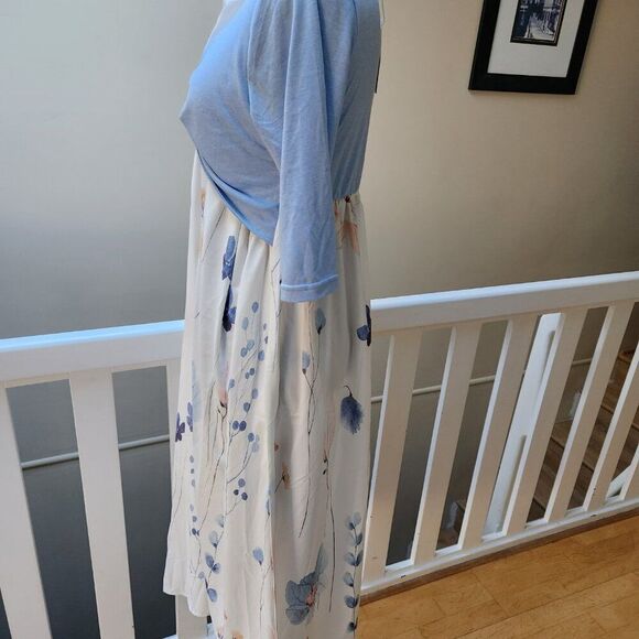 🌻NEW white floral midi length dress - Picture 8 of 9